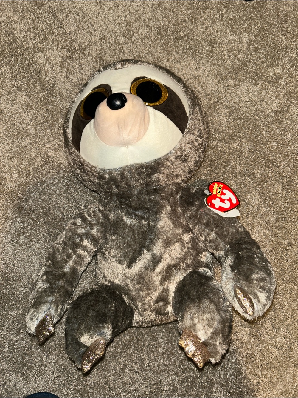 Ty Beanie Boo Dangler the Sloth - Large Size